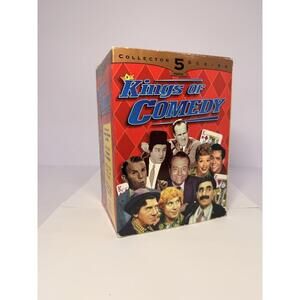 Kings Of Comedy VHS  Collector Series on 5 Tapes George Burns Groucho Marx